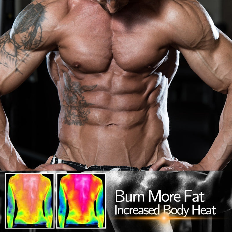 Sweat Sauna Vest Body Shaper Men Slimming Workout Tank Top Weight Loss  Shapewear 
